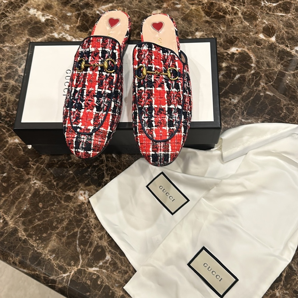 GUCCI MULES IN SIZE 39.5 NWT - Picture 6 of 6